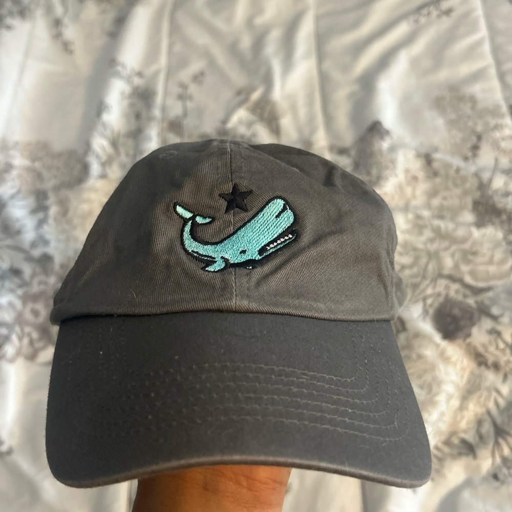 Gray Whale Embroidered Kids Cap
